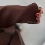 کت دارک چاکلت - لاوین